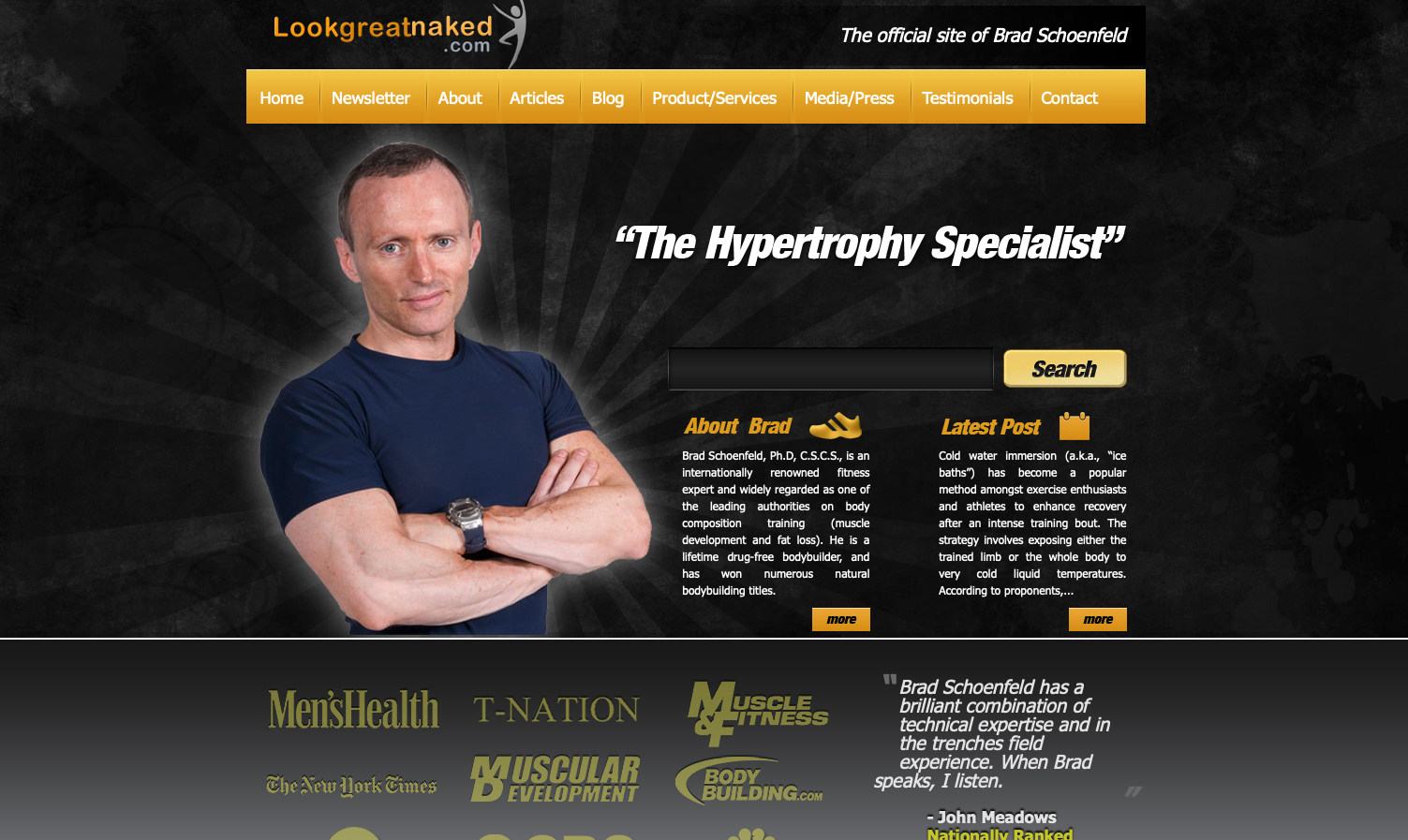 Look Great Naked Website