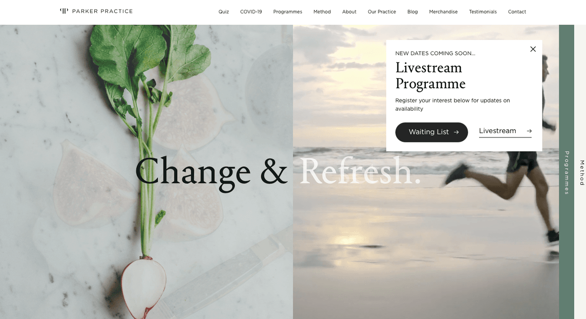 The Parker Practice Website