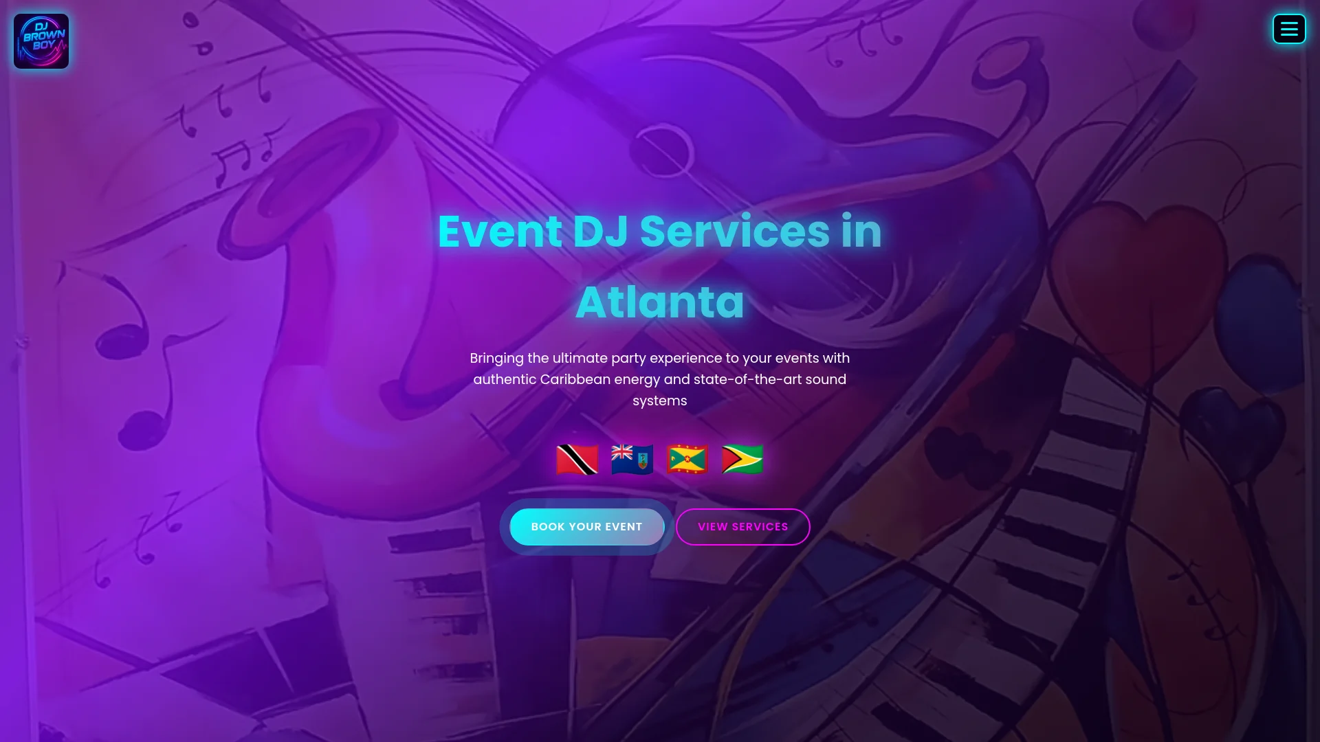 DJ Brown Boy website